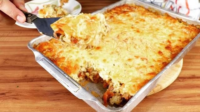 Torta Portuguesa Recheada no Liquidificador