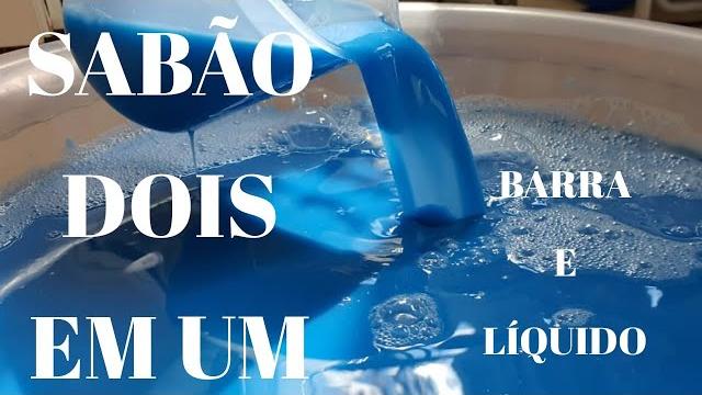 Sabão em Barra Ou Liquido – Aprenda a Fazer as Duas Maneiras – Clareador e Branqueador