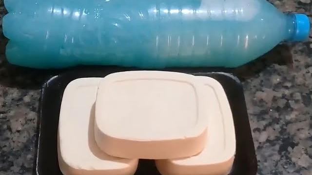 Sabão em Barra Com Apenas 500 ml de Óleo – Multiuso