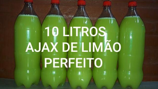 Ajax de Limão Perfeito e Muito Eficaz