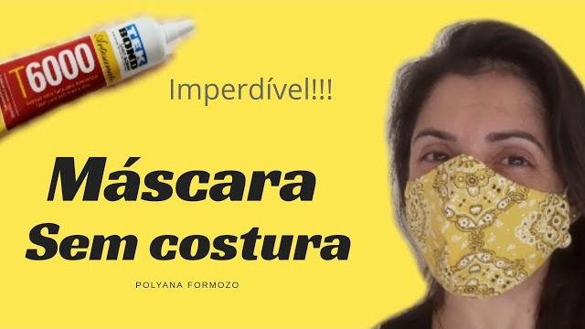 MÁSCARA DE TECIDO SEM COSTURA – APRENDA A BAIXAR O MOLDE GRÁTIS