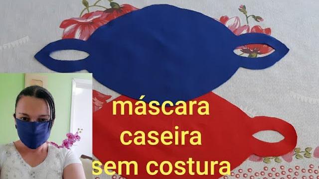 Máscara Caseira Sem Costura Faça Já a Sua – Simples e Rápido