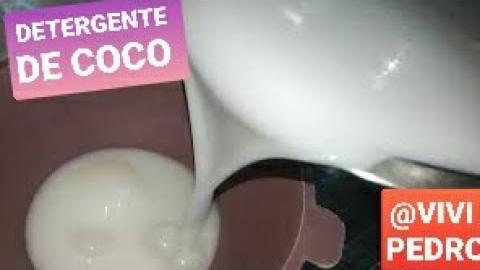 DETERGENTE DE COCO COM SABÃO DO MERCADO
