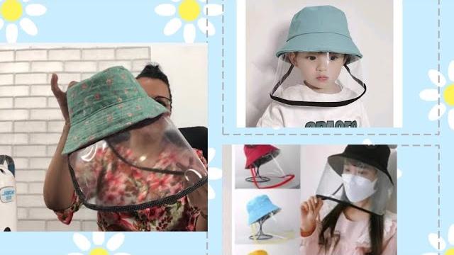 Chapéu Para Criança Com Proteção do Corona vírus