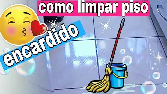 Como Limpar Piso Encardido e Dar Brilho Com Uma Mistura Caseira