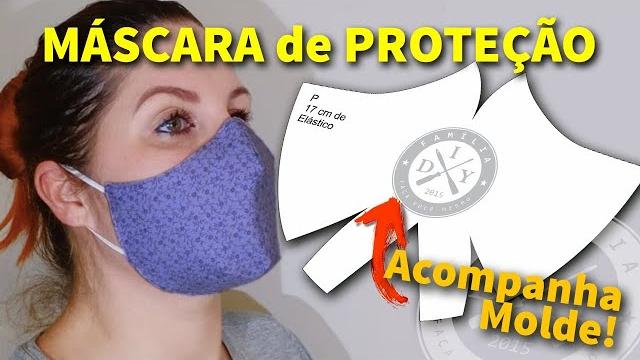 MÁSCARA DE PROTEÇÃO ARRAIA – TAMANHO P M G GG