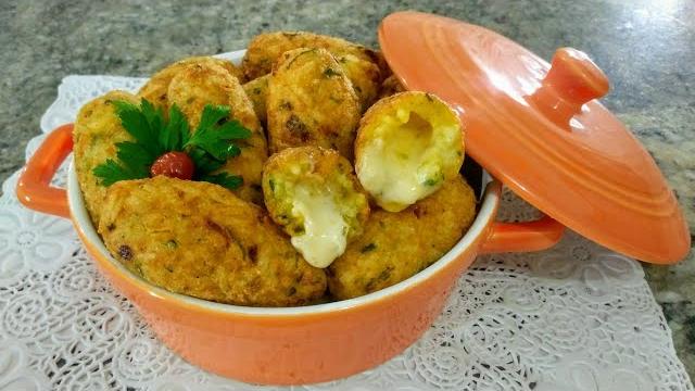 BOLINHO DE ARROZ RECHEADO – RECEITA FÁCIL, GOSTOSA E ECONÔMICA