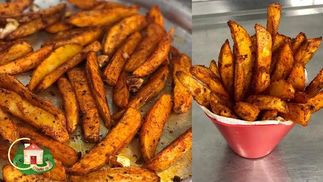 Batata Rústica Sequinha e Macia Por Dentro