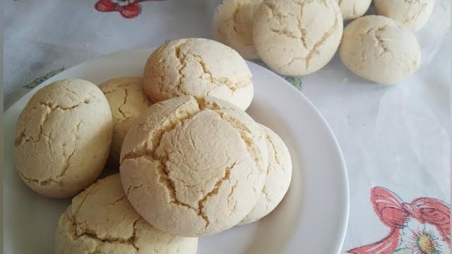 Broa simples de polvilho – Biscoito de polvilho. Bolacha de polvilho
