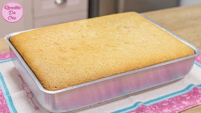 BOLO SIMPLES DE TRIGO FOFINHO TAMANHO FAMÍLIA