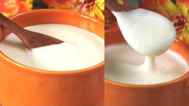 COMO FAZER CREME DE LEITE CASEIRO – DOIS JEITOS DIFERENTES