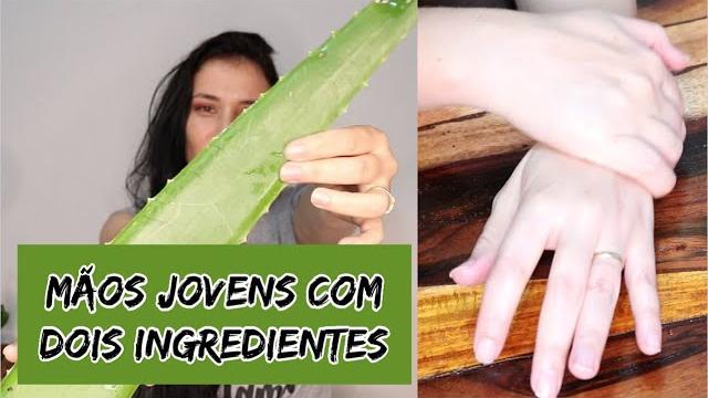 MÃOS JOVENS COM APENAS DOIS INGREDIENTES – USE TODAS AS NOITES