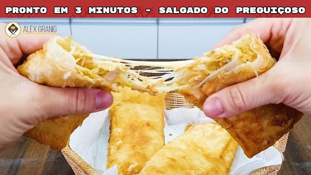SALGADO DO PREGUIÇOSO FÁCIL E RÁPIDO DE FAZER
