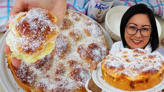 PÃO DOCE DE COLHER – NÃO PRECISA SOVAR – FICA SUPER MACIO
