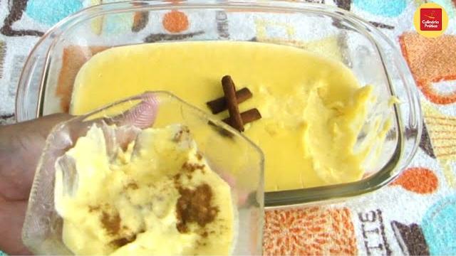 Receita Fácil de Curau Feito com Milho de Latinha