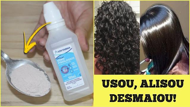 Basta Adicionar Isto no Seu Creme de Cabelo – Liso e Alinhado – Raiz Lisa Sem Química