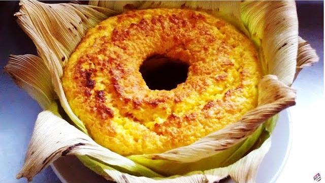 Bolo de Milho Assado na Palha – Bolo Pamonha