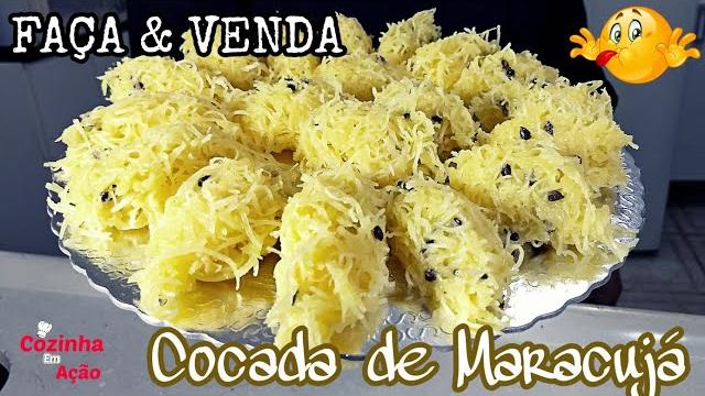 Deliciosa Cocada Cremosa de Maracujá