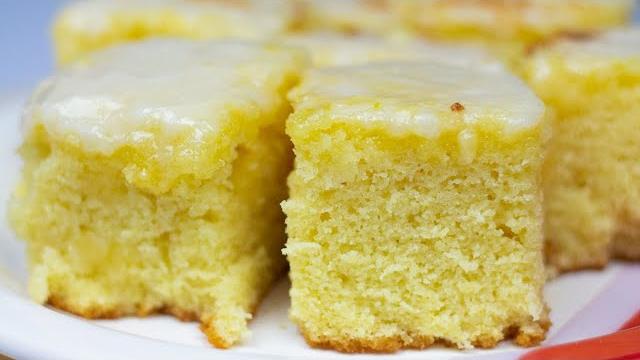 Bolo de Laranja Super Macio com Cobertura Crocante