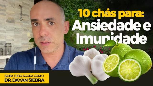 10 CHÁS PARA REDUZIR A ANSIEDADE E MELHORAR A IMUNIDADE