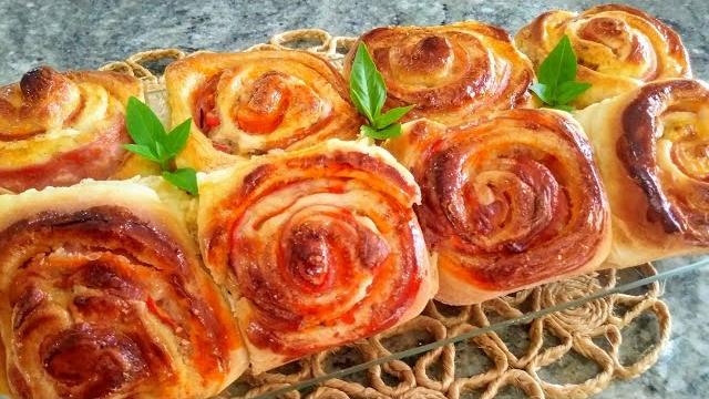 FATIAS HÚNGARAS DE PRESUNTO E QUEIJO