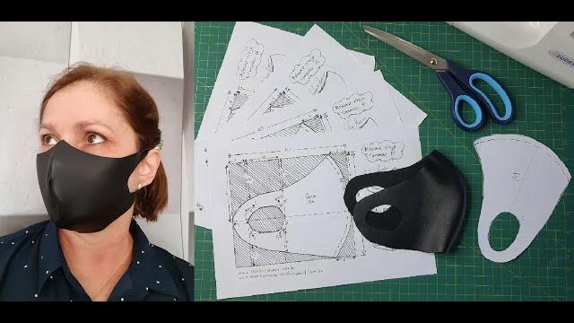 Diy – Máscara Ninja com Neoprene ou Couro Sintético