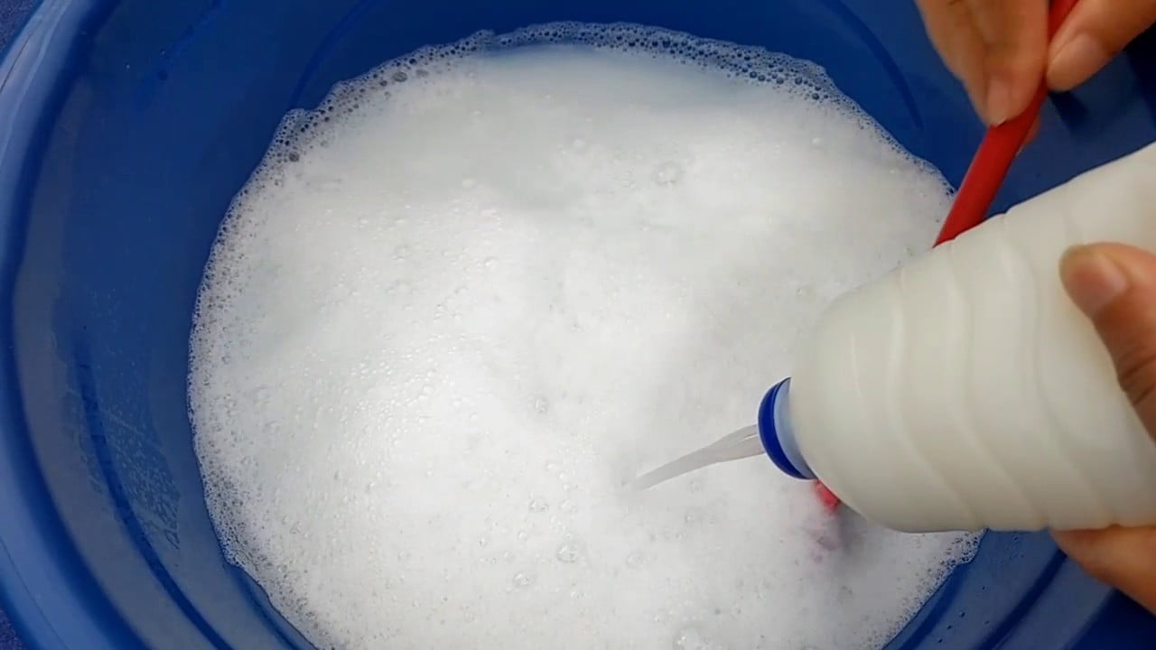 Detergente Igual de Mercado com Apenas Dois Ingredientes