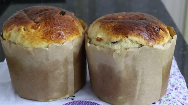 Panetone Caseiro Feito Com Creme De Leite