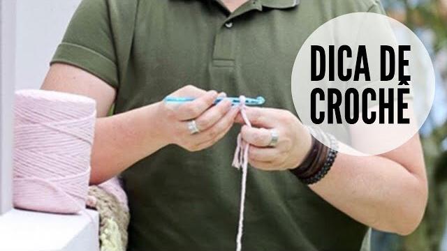 Dica de Crochê – Como iniciar carreira em Pontos Altos, sem cordão de Correntes