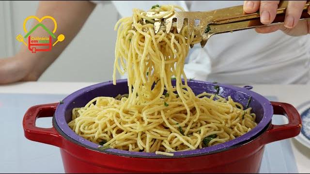 Macarrão Alho E Óleo Sequinho