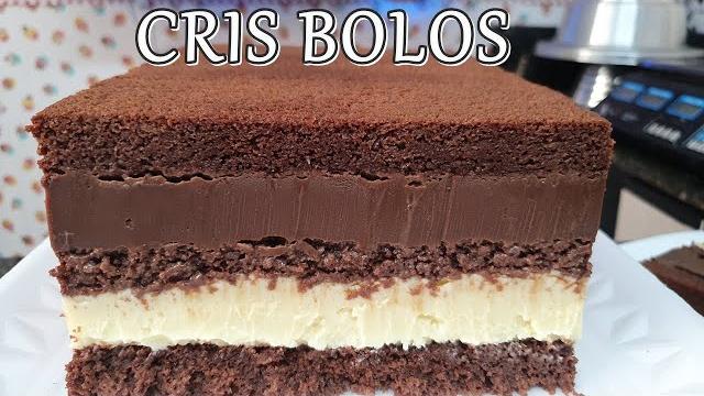 Bolo De Brigadeiro Com Leite Cremoso