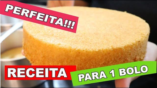 Massa Chiffon Branca – Bolo De Aniversario
