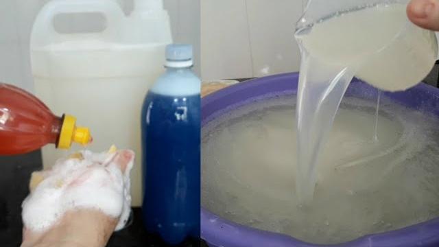 Sabão Líquido Multiuso Em Gel 3 Em 1