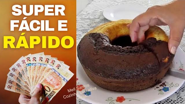 Bolo De Ninho Com Chocolate