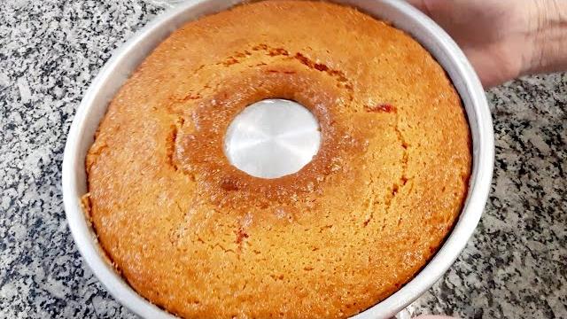 Bolo De Fubá Mesclado – Perfeito Com Café Ou Chá