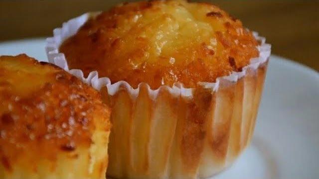 Bolinho De Coco Simples Com 3 Ingredientes