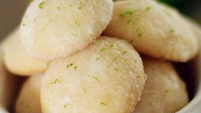 Biscoitinhos Açucarados De Limão Fácil
