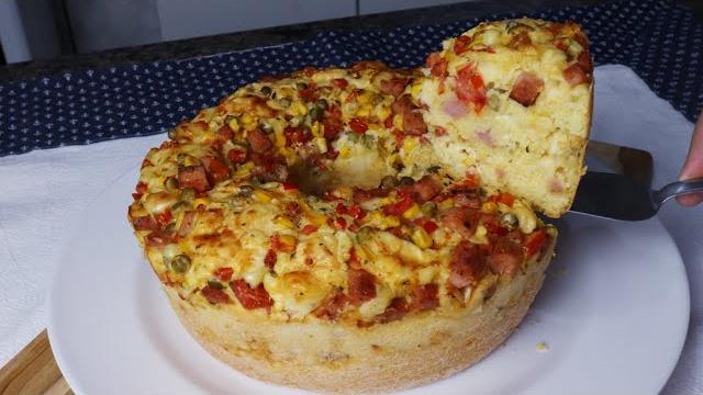 Delicioso Bolo Salgado