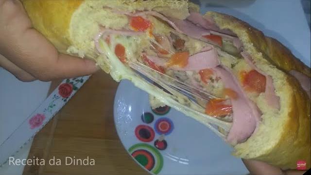 Pão De Presunto E Queijo Super Fácil De Fazer