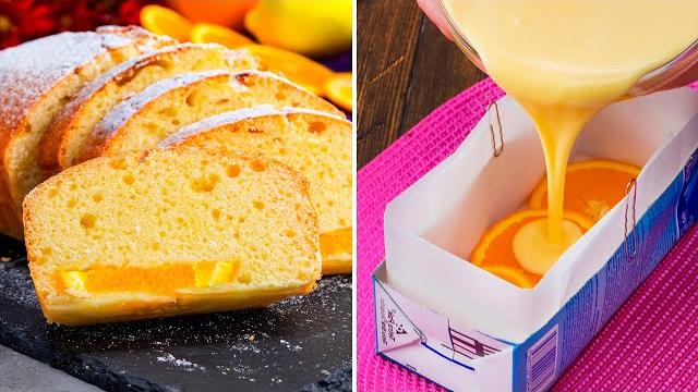Bolo De Laranja Na Caixinha