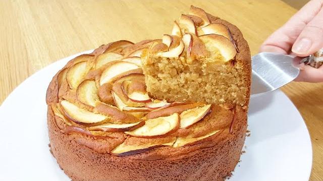 Bolo De Maçã Fit – Apenas 5 Minutos De Preparo