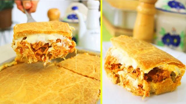 Torta de frango Com Sabor e Textura Incrível -Super Cremosa – Muito Fácil e Rápida