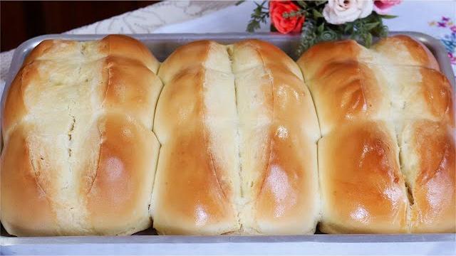 Delicioso Pão Sovado Igual De Padaria