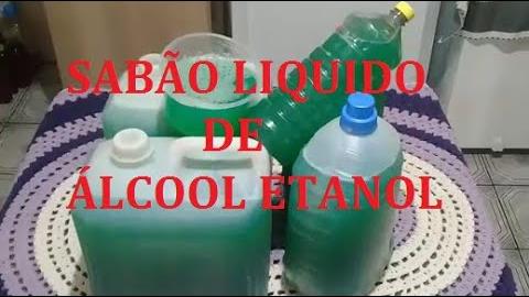 Sabão Liquido De Etanol E Bicarbonato