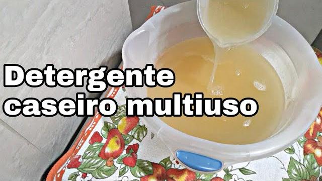 Detergente Caseiro Igual Ao Do Mercado
