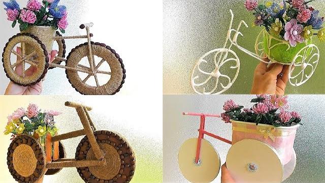 5 Modelos de Bicicletas e Triciclos Ornamentais – Aprenda Passo a Passo