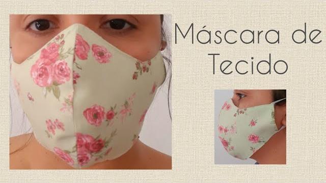 Máscara de tecido – Linda e fácil