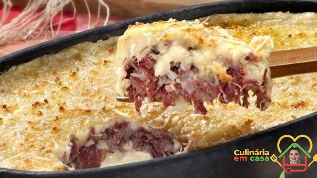 Escondidinho de Carne Seca – Delicioso