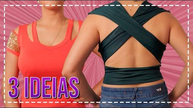 3 Ideias De Transformação De Roupa Velha Em Nova