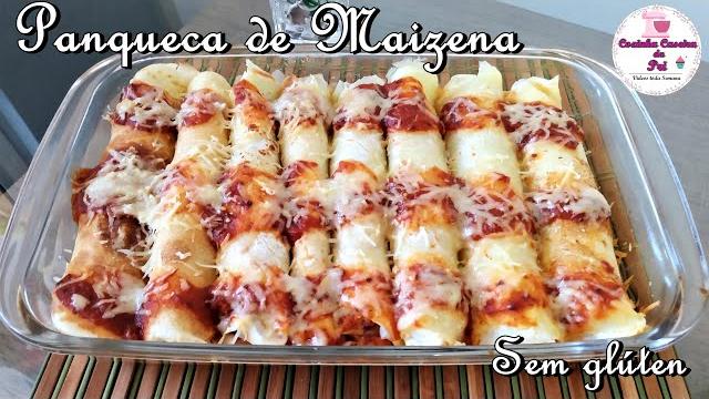 PANQUECA DE MAIZENA LEVE E DELICIOSA